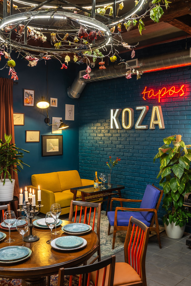 Фото из портфолио Испанский бар "Koza Tapas" – фотографии дизайна интерьеров на INMYROOM