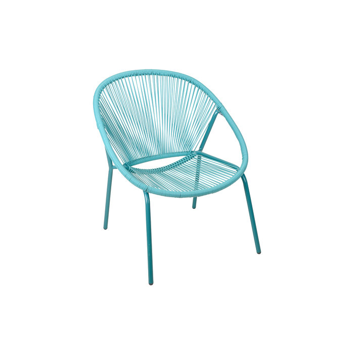Кресло Breeze Blue с металлическим каркасом Кресло Breeze Blue с металлическим каркасом