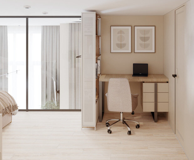 Фото из портфолио двухуровневая квартира2 – фотографии дизайна интерьеров на INMYROOM