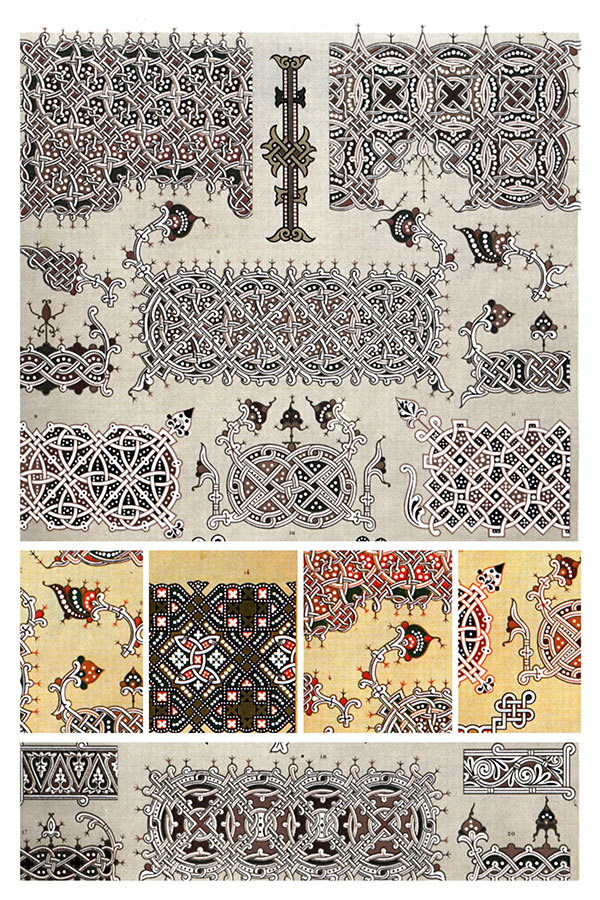 

Репродукция картины на холсте Ornament no 15