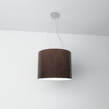 Подвесная люстра LIGHT TEXTURE С АБАЖУРОМ ИЗ ЭКОКОЖИ Подвесная люстра LIGHT TEXTURE С АБАЖУРОМ ИЗ ЭКОКОЖИ