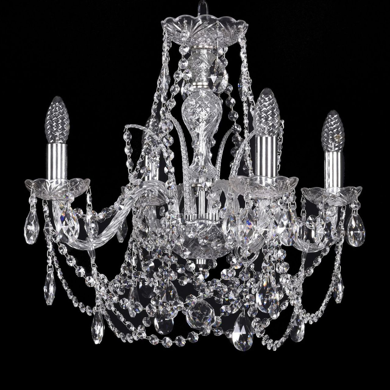 

Подвесная люстра Bohemia Ivele с хрустальными подвесками