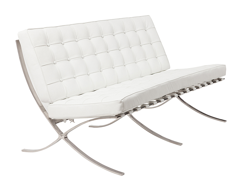 

Диван Barcelona Loveseat белого цвета