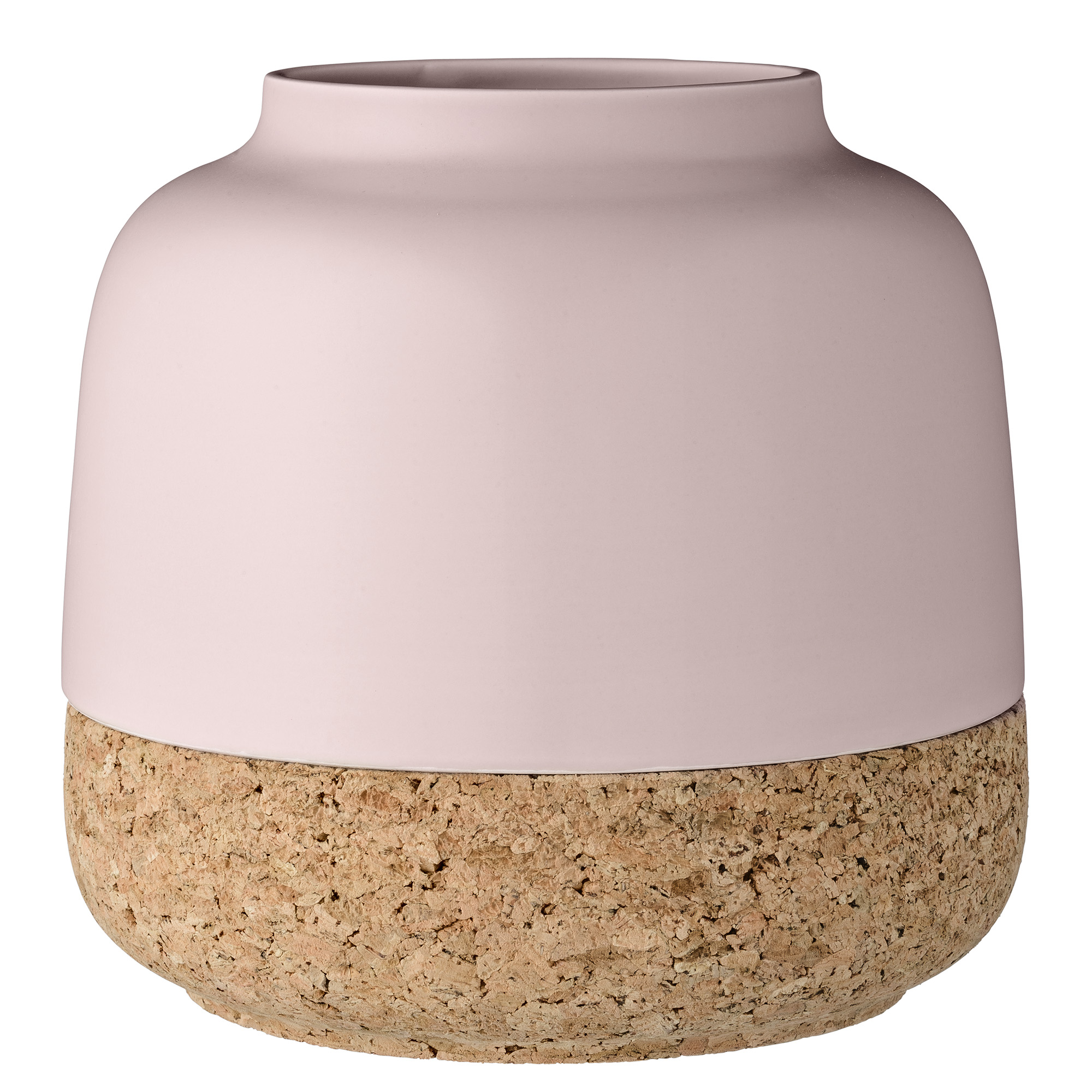 

Ваза Pink из керамики и пробки