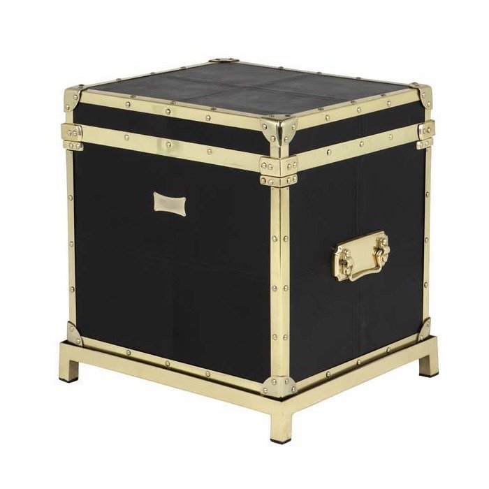 Сундук Eichholtz "Flightcase Black Leather" Сундук Eichholtz "Flightcase Black Leather"