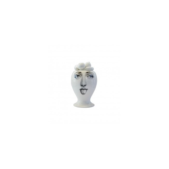 Декоративная ваза с крышкой Raccolto White Декоративная ваза с крышкой Raccolto White
