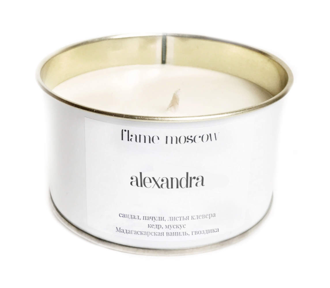 

Ароматическая свеча White Malaika из 100% кокосового воска