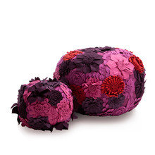 Шерстяной пуф Loca Nera small garden flower Шерстяной пуф Loca Nera small garden flower