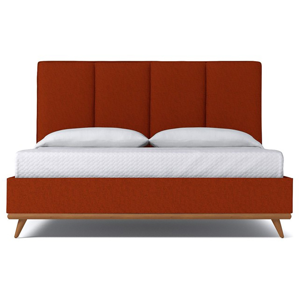 

Кровать Carter Pumpkin красного цвета 160х200