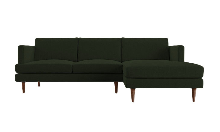 

Диван Tofane Sectional темно-зеленого цвета