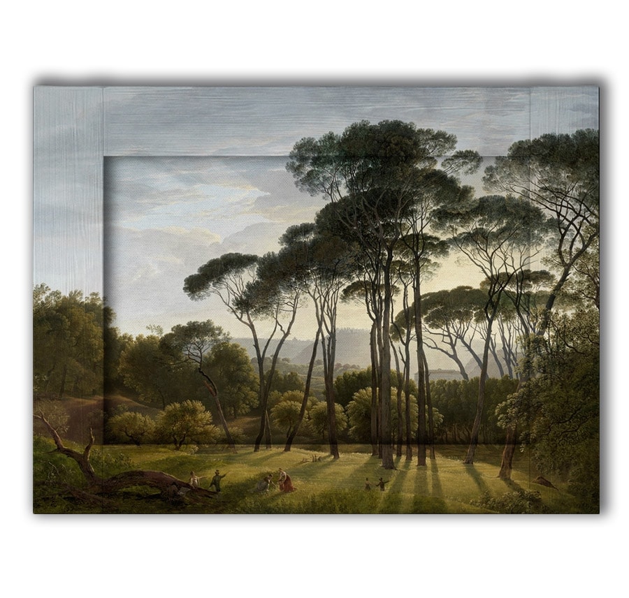 

Картина с арт рамой прогулка 45х55