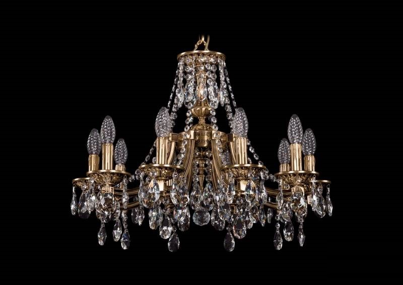 

Подвесная люстра Bohemia Ivele с хрустальными подвесками