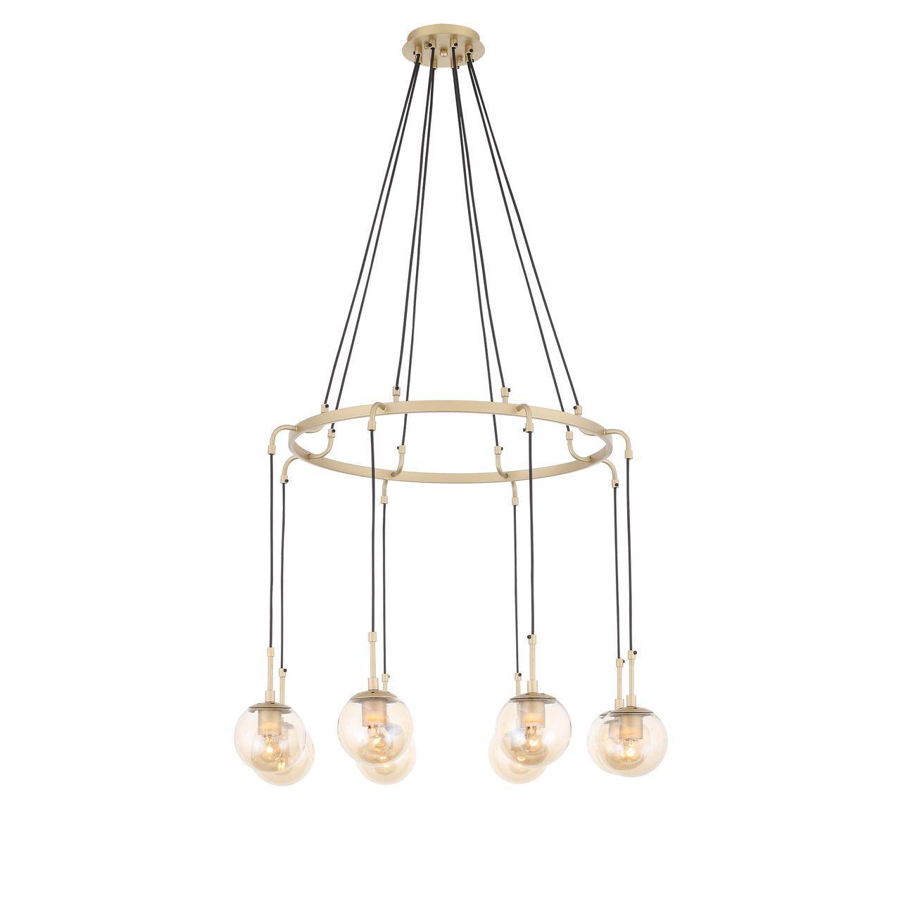 

Подвесная люстра Varieta с плафонами из стекла