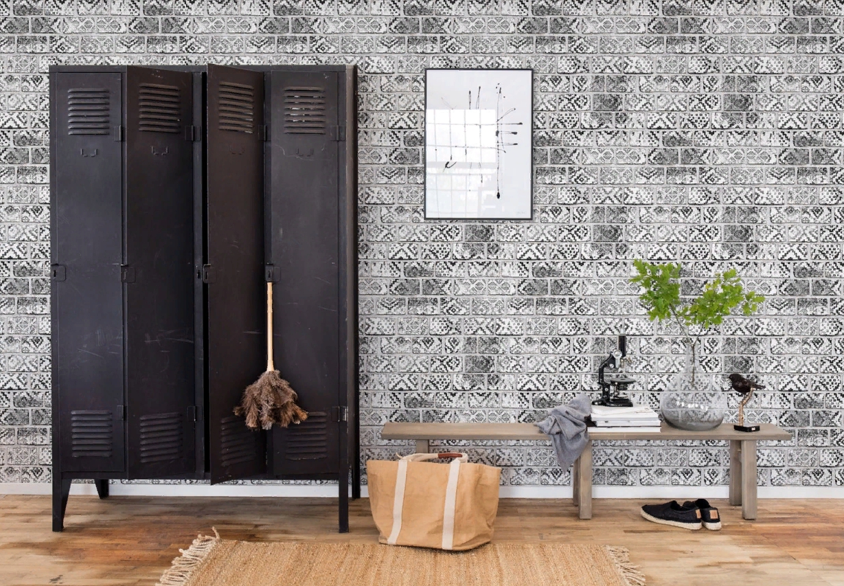 

Дизайнерские обои Decorated Bricks