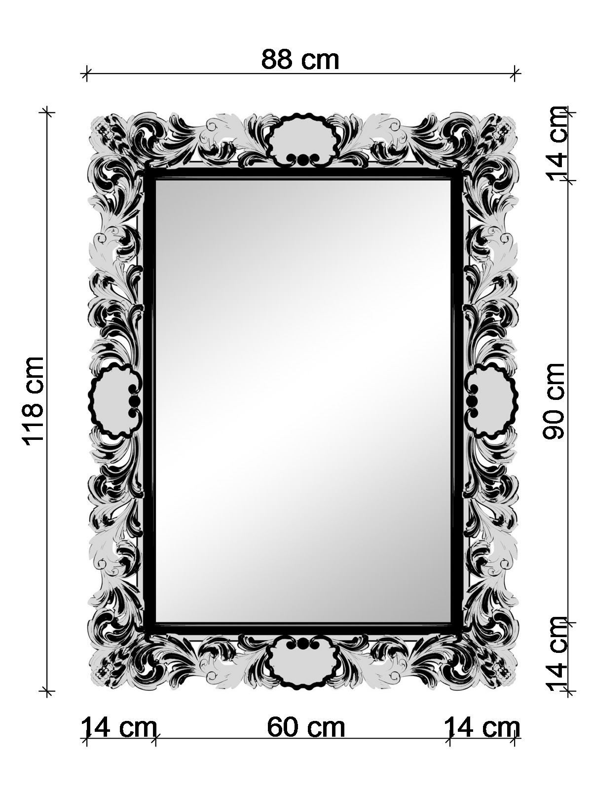 Размер настенных зеркал. Зеркало настенное Vezzolli. Зеркало настенное в черной раме. Толщина зеркала. Зеркало настенное Размеры.