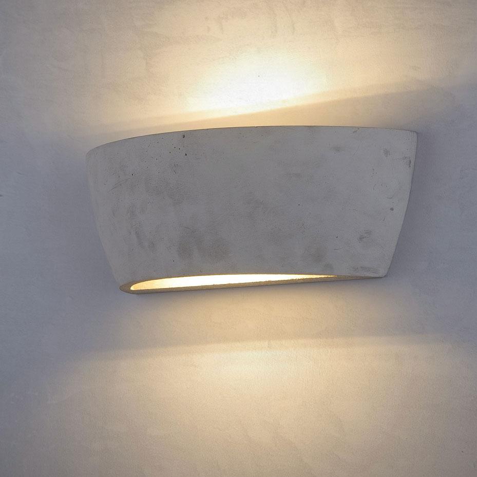 

Настенный светодиодный светильник Loft it Concrete серого цвета