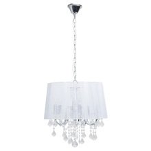 Подвесная люстра MW-Light Федерика с белым абажуром Подвесная люстра MW-Light Федерика с белым абажуром