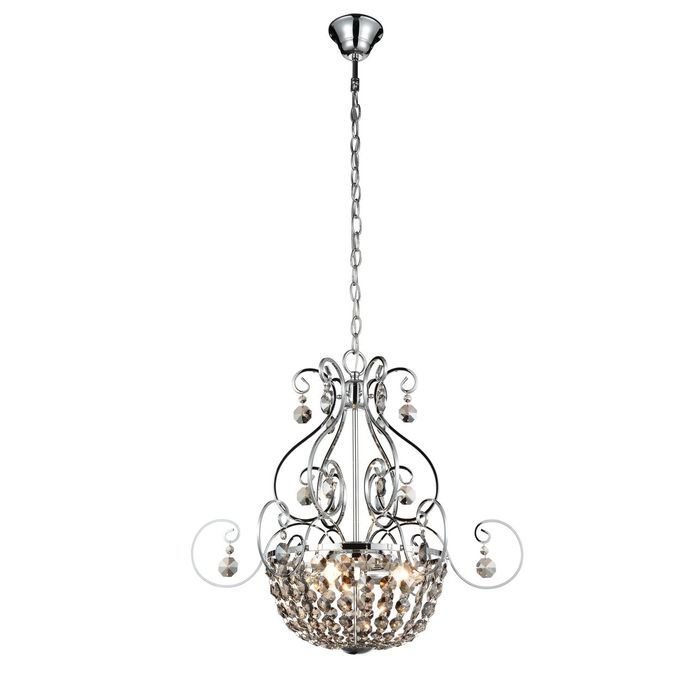 Подвесная люстра ST Luce Indovinello с декоративным плафоном из хрусталя Подвесная люстра ST Luce Indovinello с декоративным плафоном из хрусталя