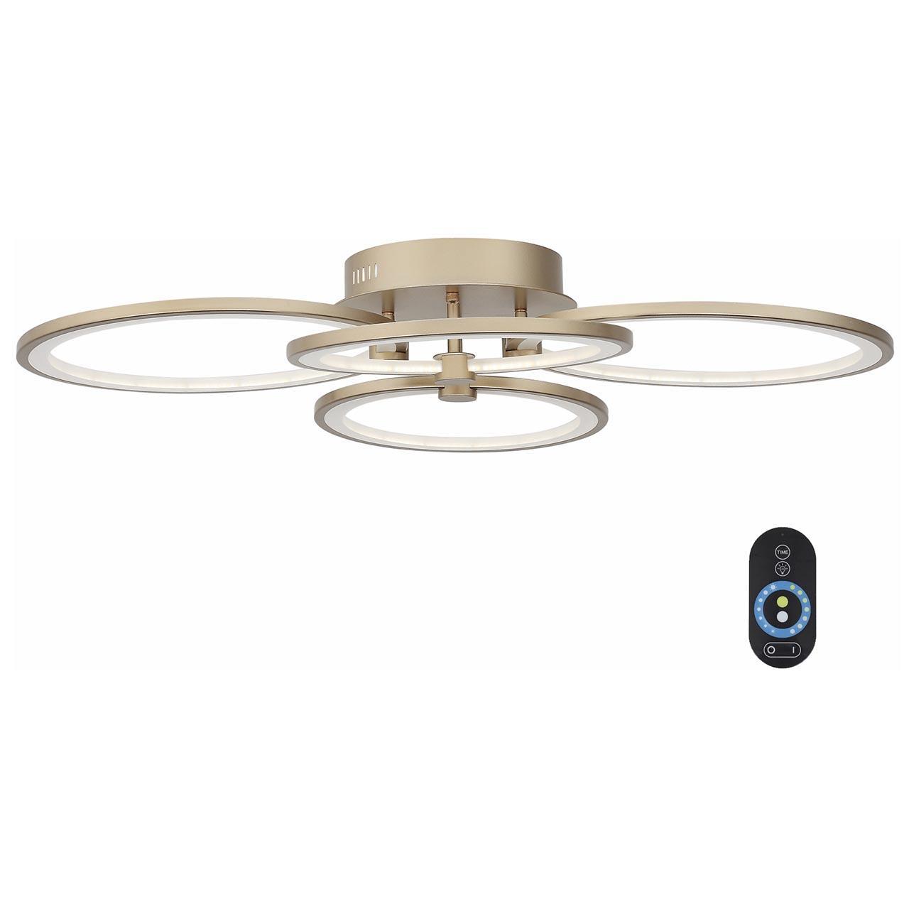 

Потолочная светодиодная люстра с пультом ду st Luce Twiddle Dimmer
