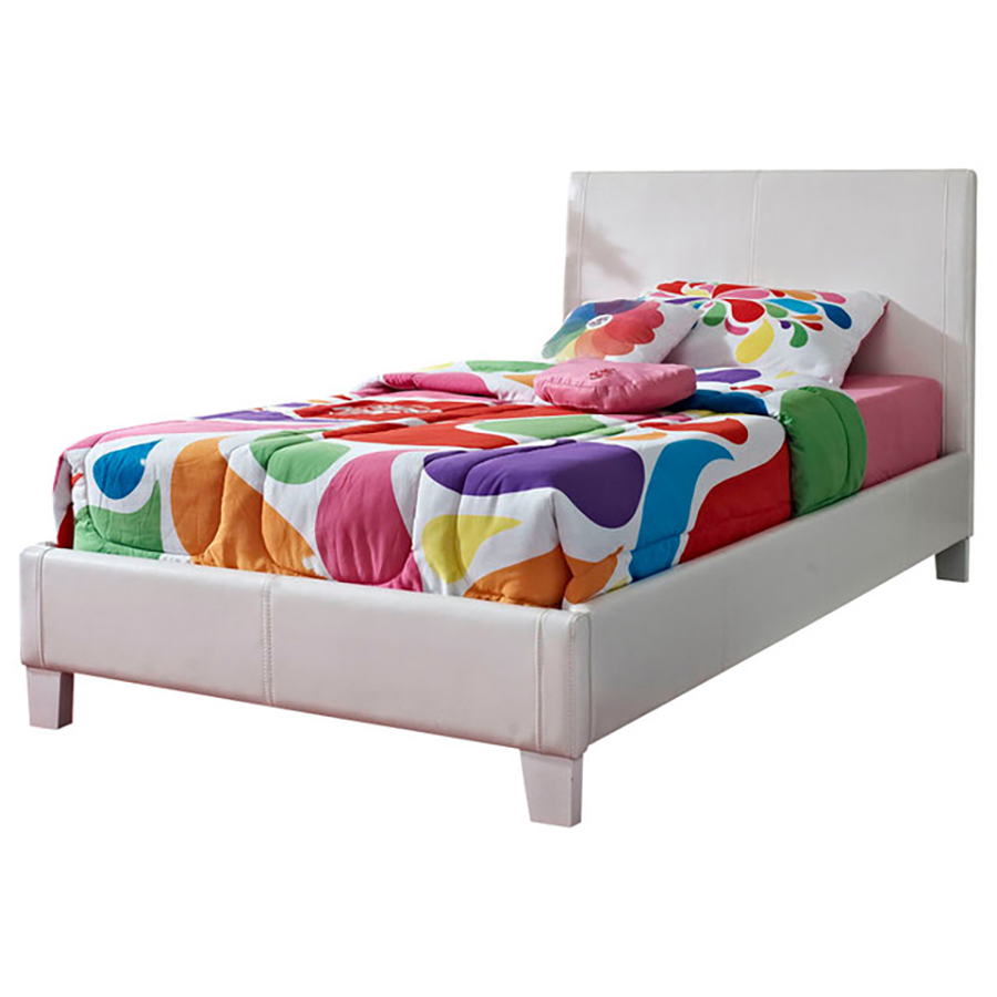 

Кровать Furniture Fantasia Vinyl белого цвета 90х200