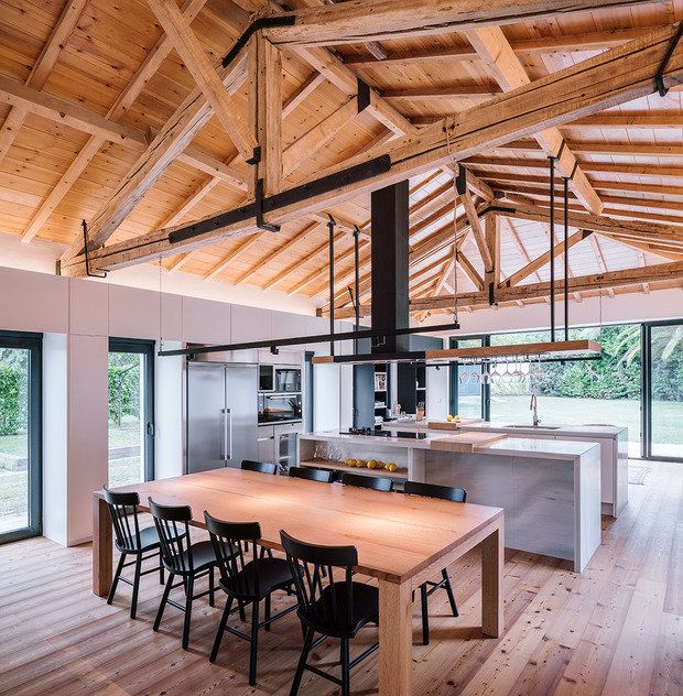 Фотография: Кухня и столовая в стиле Скандинавский, Эко, Дом и дача – фото на INMYROOM