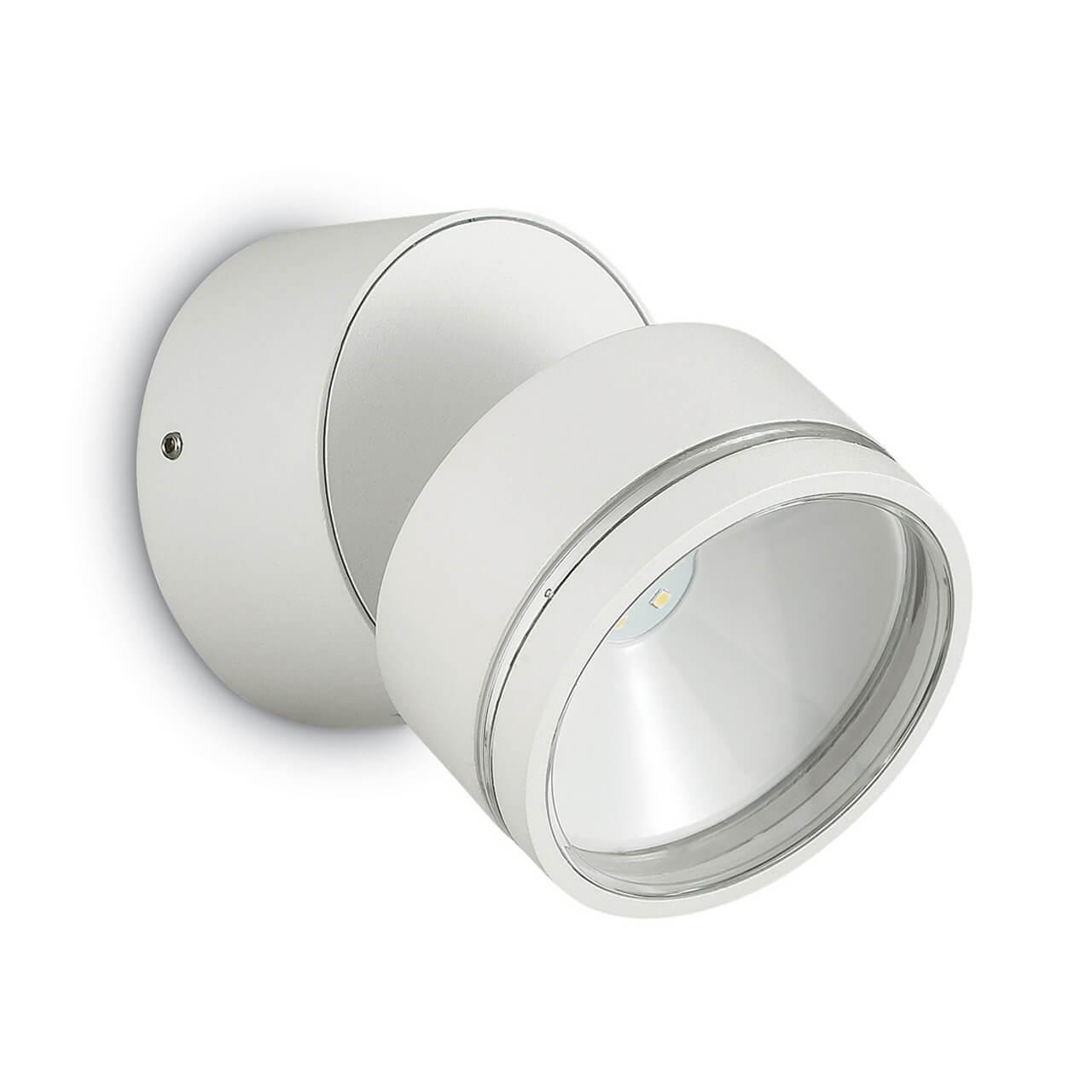 

Уличный настенный светодиодный светильник Omega Round Bianco