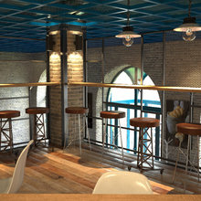 Фото из портфолио Кафе-пекарня, 1200м2 – фотографии дизайна интерьеров на INMYROOM
