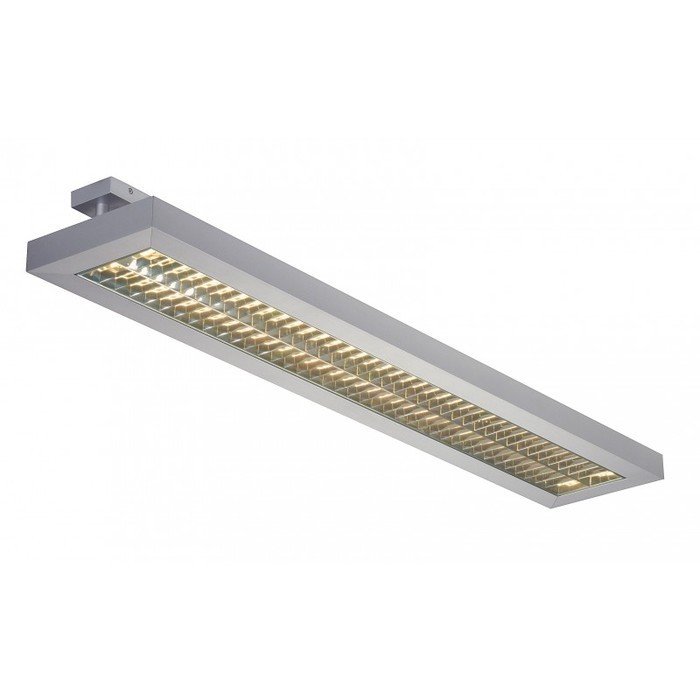 Светильник потолочный SLV Long Grill Ceiling серебристый Светильник потолочный SLV Long Grill Ceiling серебристый