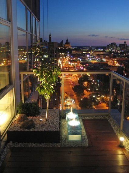 Фотография: Балкон в стиле Эко, Интерьер комнат, Терраса, Гамак – фото на INMYROOM