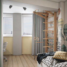 Фото из портфолио Компактная евро трехкомнатная квартира 58м2 – фотографии дизайна интерьеров на INMYROOM