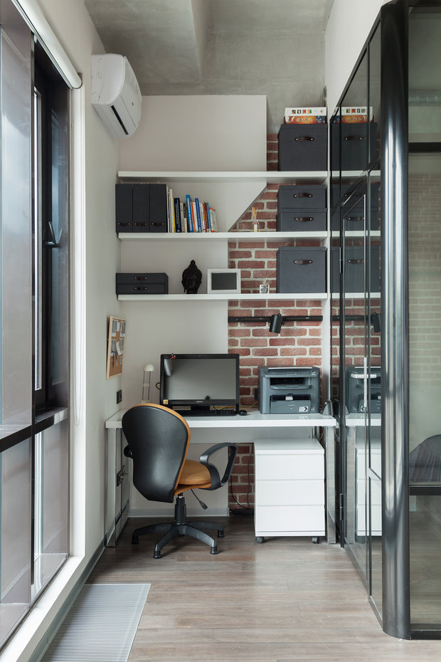 Дизайн кабинета в стиле Лофт: 296 фото лучших интерьеров на INMYROOM