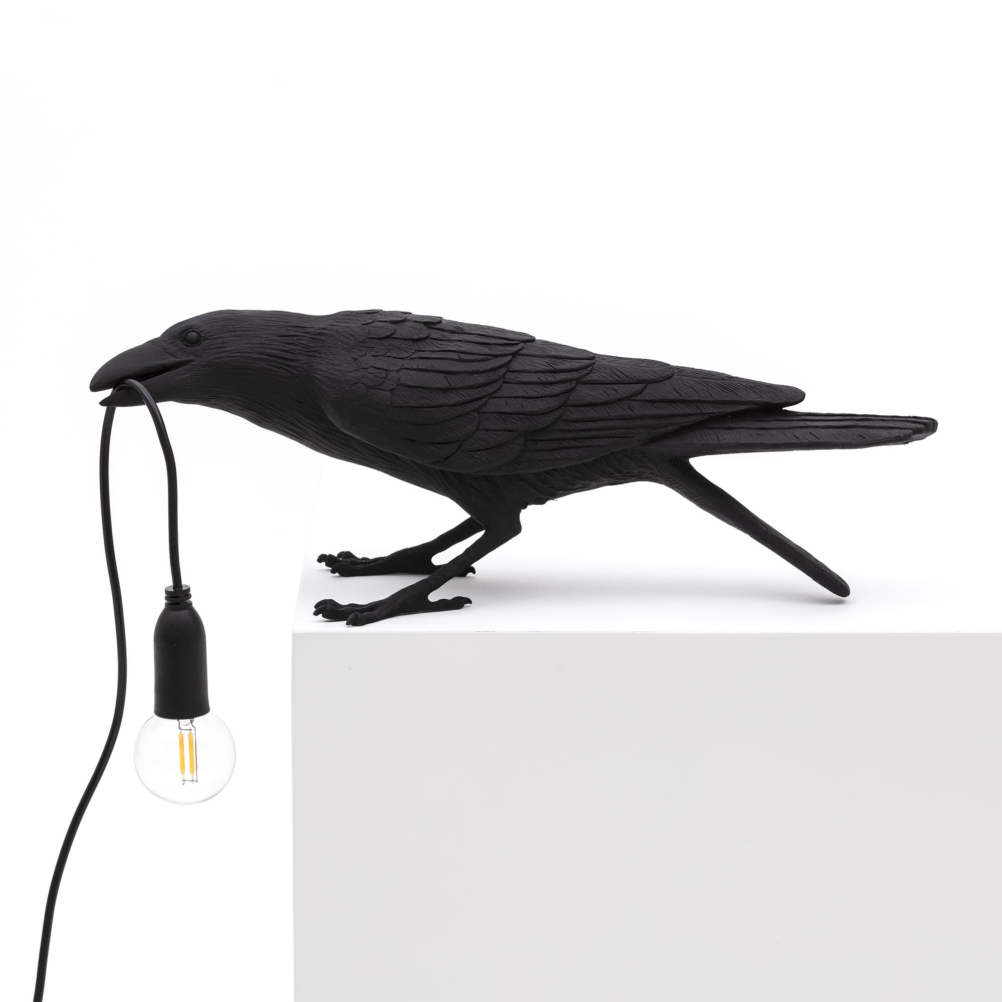 

Настольная лампа Bird Black Playing