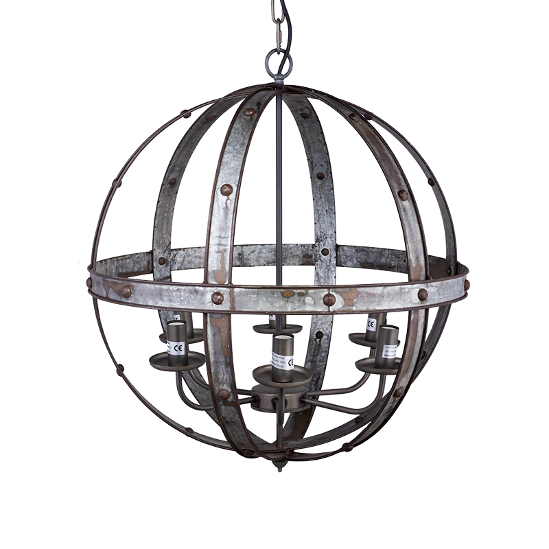 

Люстра Setula's Orb серого цвета
