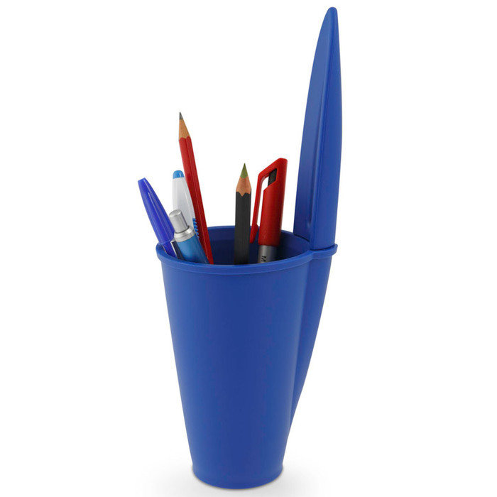Подставка для ручек bic синяя Подставка для ручек bic синяя