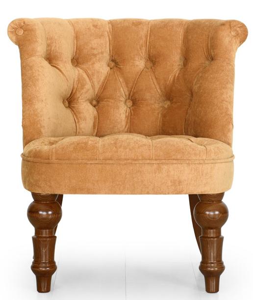 

Кресло мока Bouji Chair дизайн 3 бежевого цвета