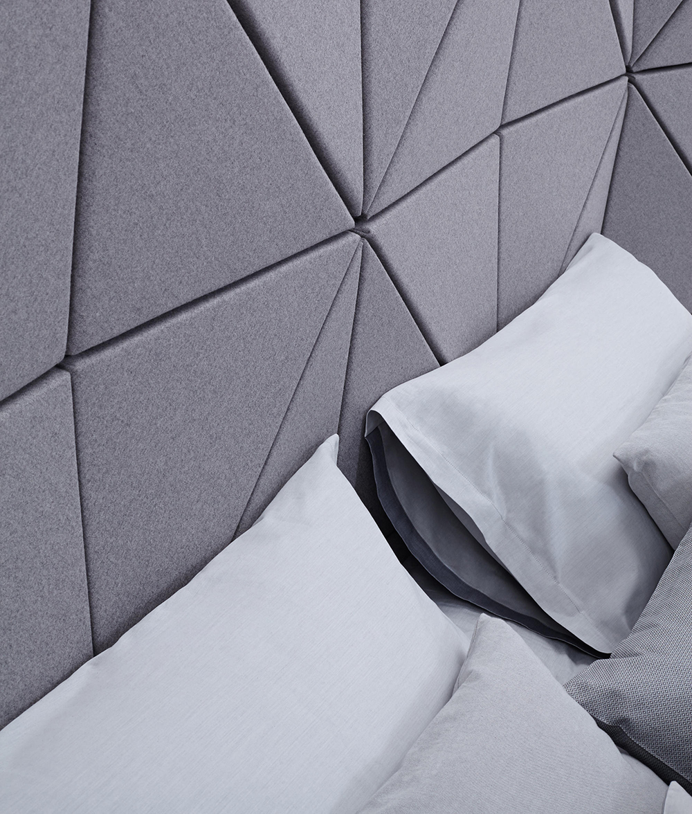 

Кровать Floe Comforty серого цвета 180х200