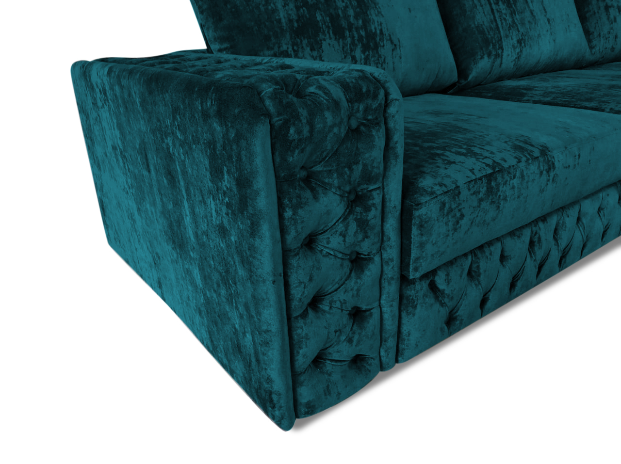 

Угловой диван-кровать прадо бирюзового цвета