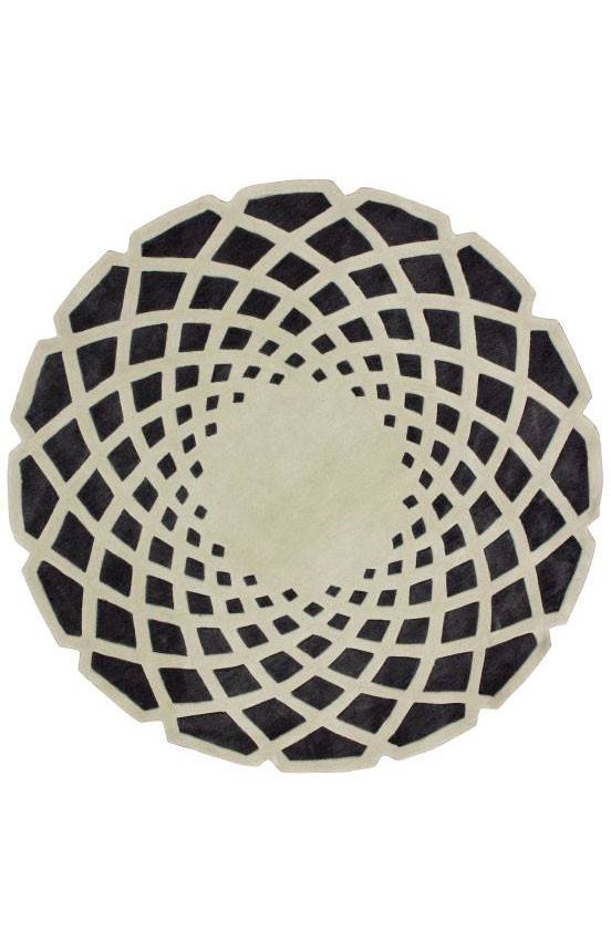 

Ковер Marrakech Round Grey Black 240