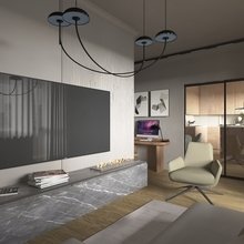 Фото из портфолио Гостиная в современном стиле 22 м2 – фотографии дизайна интерьеров на INMYROOM