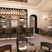 Фото из портфолио Дизайн отелей, баров ресторанов. Больше проектов на http://idcorner.com/ – фотографии дизайна интерьеров на INMYROOM
