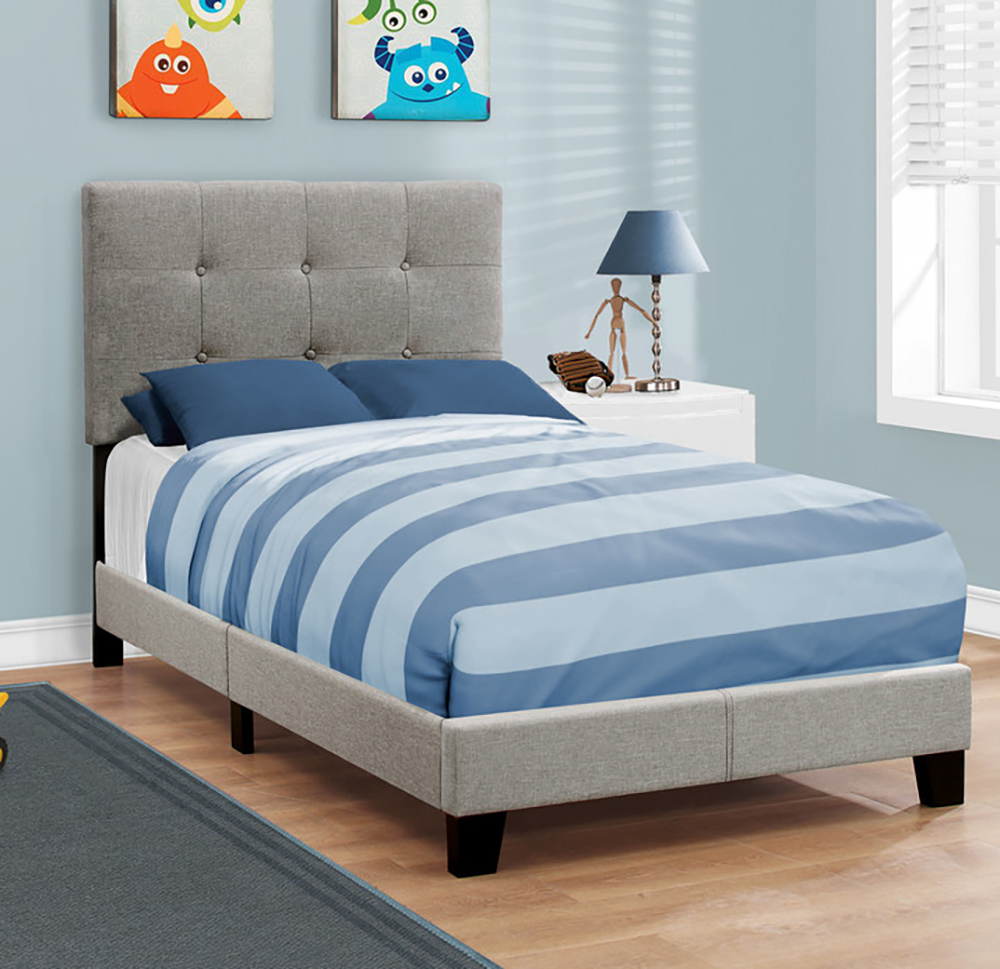 

Кровать Gray Linen бежевого цвета 90х200