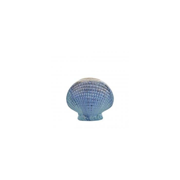 Ваза Blue Stoneware Seashell Vase Ваза Blue Stoneware Seashell Vase