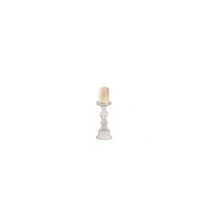 Подсвечник CLEAR GLASS CANDLE HOLDER - S Подсвечник CLEAR GLASS CANDLE HOLDER - S