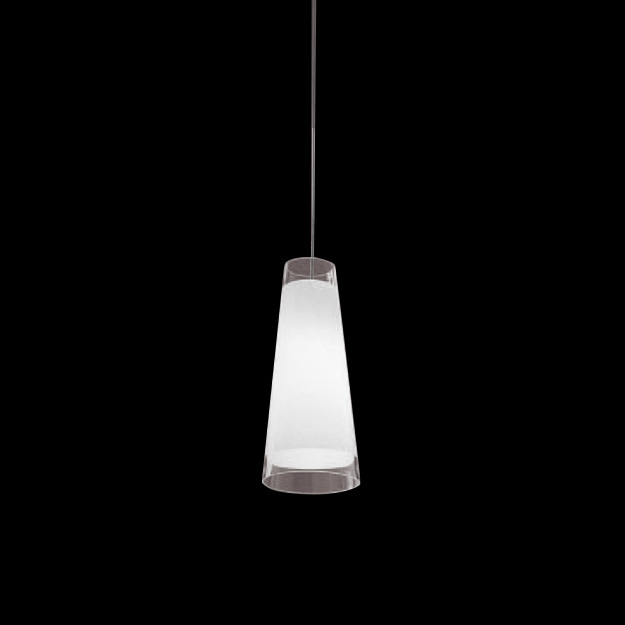 

Подвесной светильник Vistosi Vittoria из муранского стекла матового белого цвета