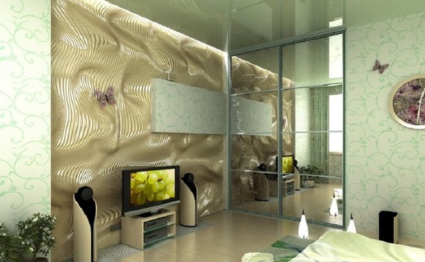 Фото из портфолио Объёмные 3D и 5D панели, потолки... – фотографии дизайна интерьеров на INMYROOM