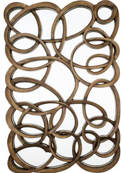 

Настенное зеркало в раме Dark Bronze в раме бронзового цвета