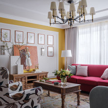 Фото из портфолио Картины в гостиную – фотографии дизайна интерьеров на INMYROOM