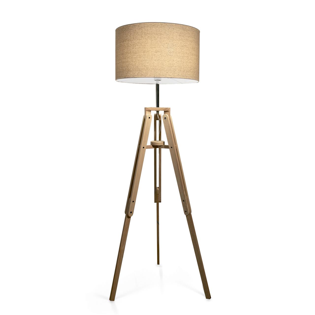 

Торшер Ideal Lux Klimt с бежевым абажуром