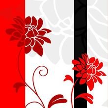Декоративная картина: Алое вдохновение Декоративная картина: Алое вдохновение