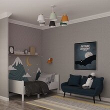 Фото из портфолио Дизайн-проект детской комнаты – фотографии дизайна интерьеров на INMYROOM